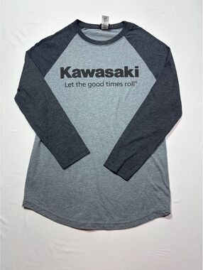 Kawasaki Let The Good Times Roll Raglan Tee